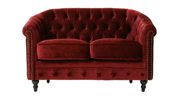 ベルベットのチェスターフィールドソファの魅力とは？