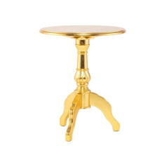 ギルディング(ゴールド)サイドテーブル