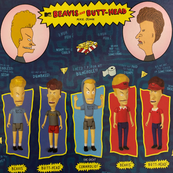 No. 19 Beavis and Butt-head フィギュア カエル付き BEAVIS AND BUTT