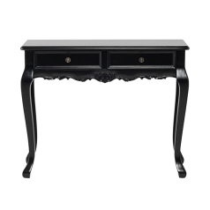 ブラックコンソールテーブル(ショップデスク)