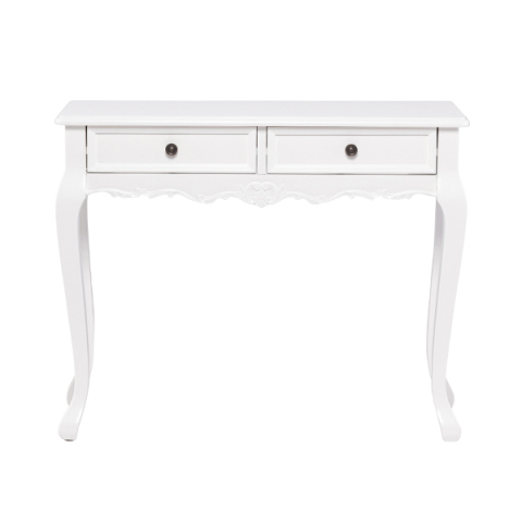 ホワイトコンソールテーブル(ショップデスク)