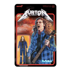 クリフ・バートン Cliff Burton Figure (Flannel Shirt)