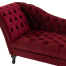 レッドベルベットチェスターフィールドカウチソファ　VINCENT(ヴィンセント)