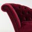 レッドベルベットチェスターフィールドカウチソファ　VINCENT(ヴィンセント)