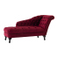 レッドベルベットチェスターフィールドカウチソファ　VINCENT(ヴィンセント)