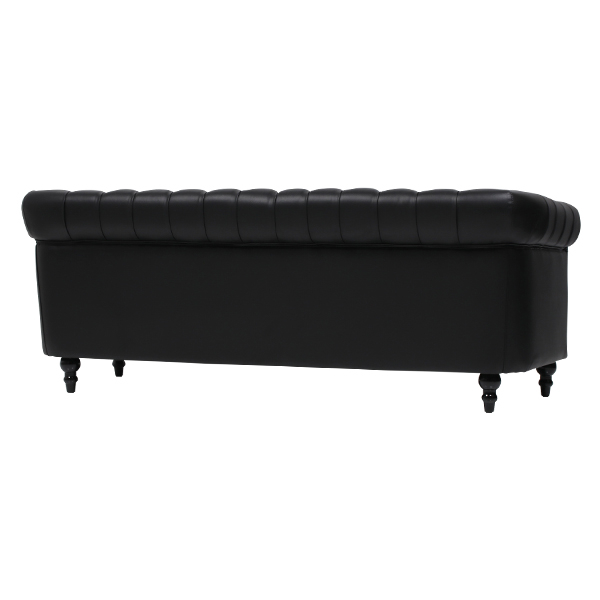 英国ヴィンテージレザー調チェスターフィールドソファー3点セット　VINCENT ヴィンセント チェスターフィールドソファ VCシリーズ 3人掛け