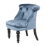 ブルーベルベットシングルチェア　RAMSGATE(ラムズゲイト)