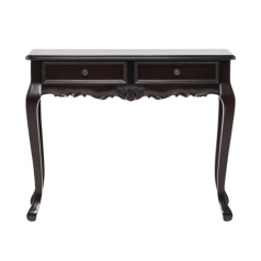 ダークブラウンコンソールテーブル(ショップデスク)