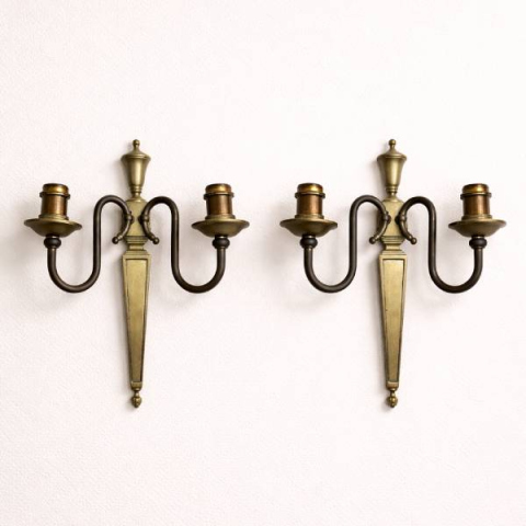 アンティークブラケットランプ(ペア)