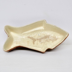 アンティーク お魚のプディングモールド　Ceramic Fish Pudding Mold