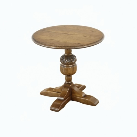 イギリスアンティーク　ブルボーズレッグサイドテーブル