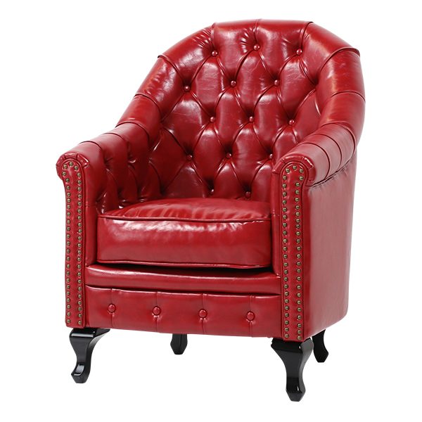 HR639 VINCENT コンパクトチェスターフィールド シングルソファ HR639