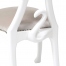 「白猫椅子」パールベルベットキャットシングルチェア