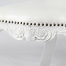 ロココシングルチェア　ホワイト x ホワイトPUレザー　ANTIQUE FLEX PRODUCT