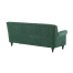 グリーンファブリックヴィンテージスタイル3シーターソファ　VINCENT(ヴィンセント)