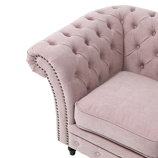 ヴィンセントソファー　シャーベットピンク 楽天市場】輸入家具 デザイナーズ そふぁ ソファー シャーベットピンク